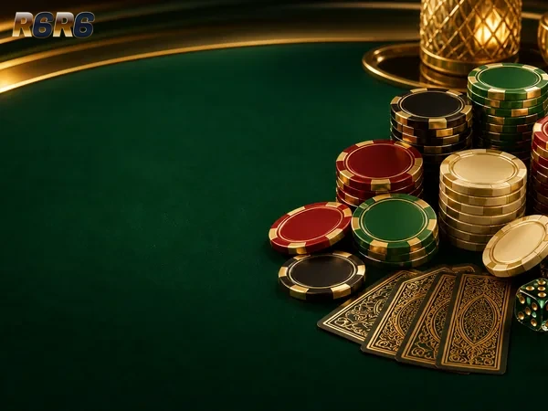 Tampilan permainan online r6r6 pada perangkat seluler